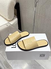 LOEWE Slide (Soft Calf) beige - 1