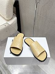LOEWE Slide (Soft Calf) beige - 5