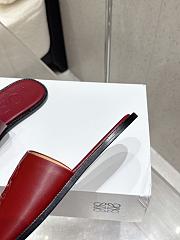 LOEWE Slide (Soft Calf) red - 3