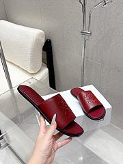 LOEWE Slide (Soft Calf) red - 2