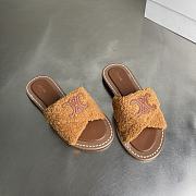 Celine slippers brown - 2