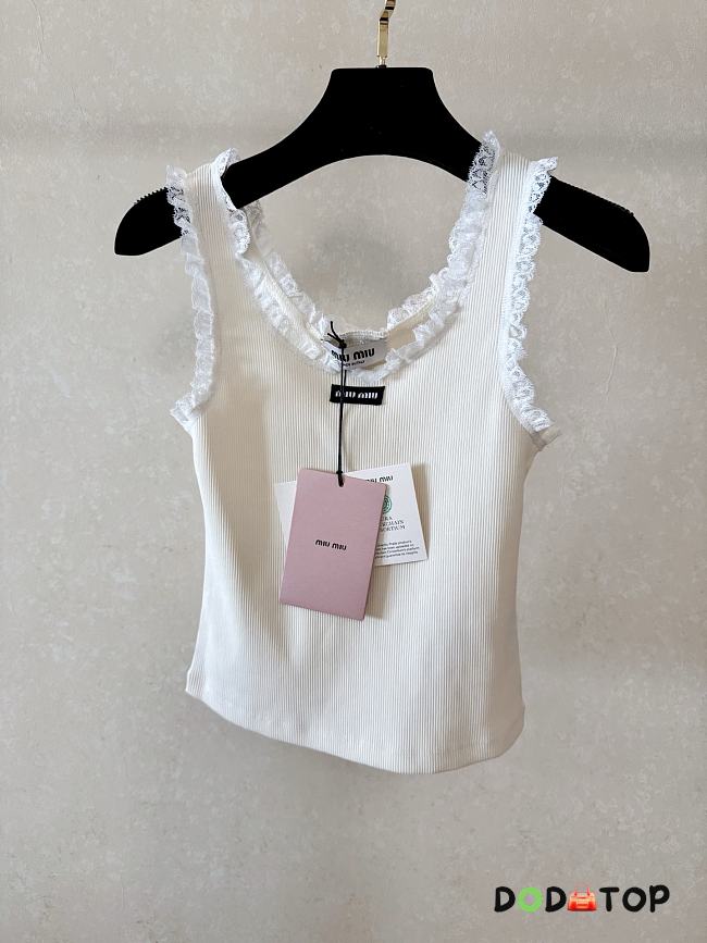MiuMiu Tank top white - 01 - 1