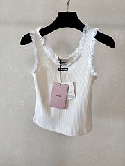 MiuMiu Tank top white - 01 - 2