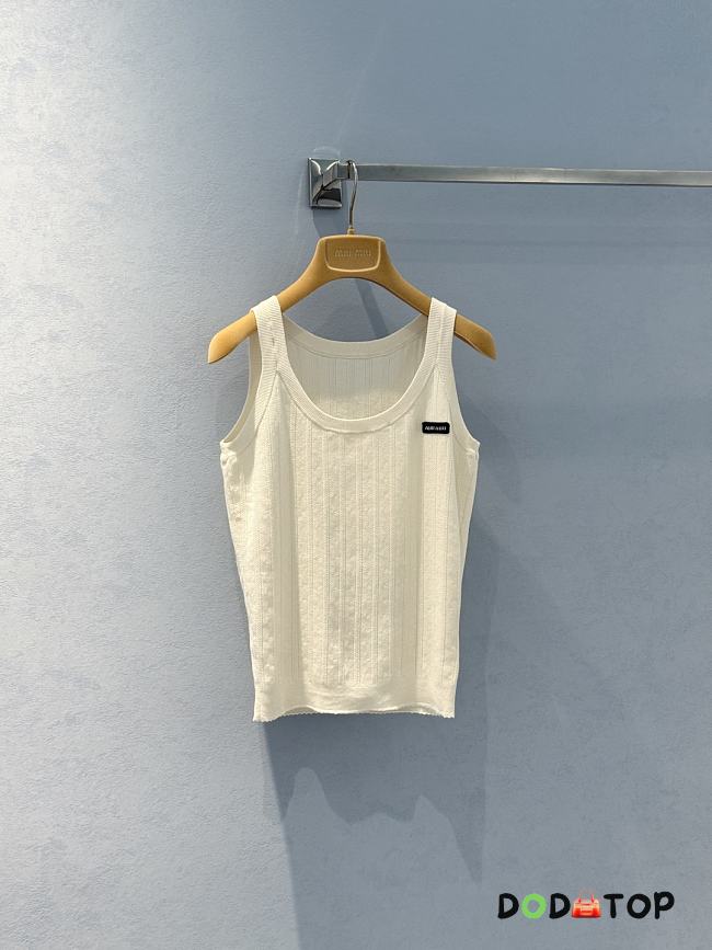MiuMiu Tank top white - 02 - 1