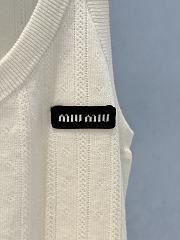 MiuMiu Tank top white - 02 - 5