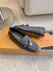 Louis Vuitton Flore Car Shoe calfskin black - 5