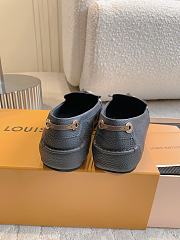 Louis Vuitton Flore Car Shoe calfskin black - 4