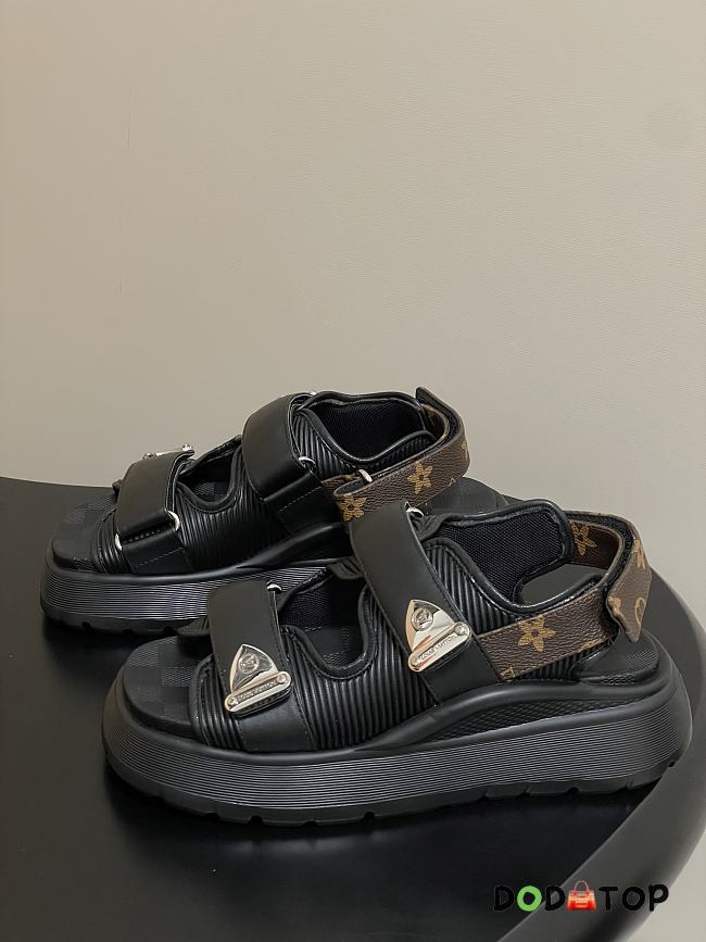 Louis Vuitton Chameleon Comfort Sandal black - 1