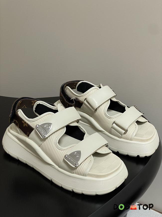Louis Vuitton Chameleon Comfort Sandal white - 1