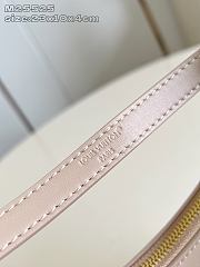 Louis Vuitton M25784 Pochette LV Bloom beige bag size 23 x 10 x 4 cm - 5
