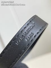 Louis Vuitton M25784 Pochette LV Bloom black bag size 23 x 10 x 4 cm - 4