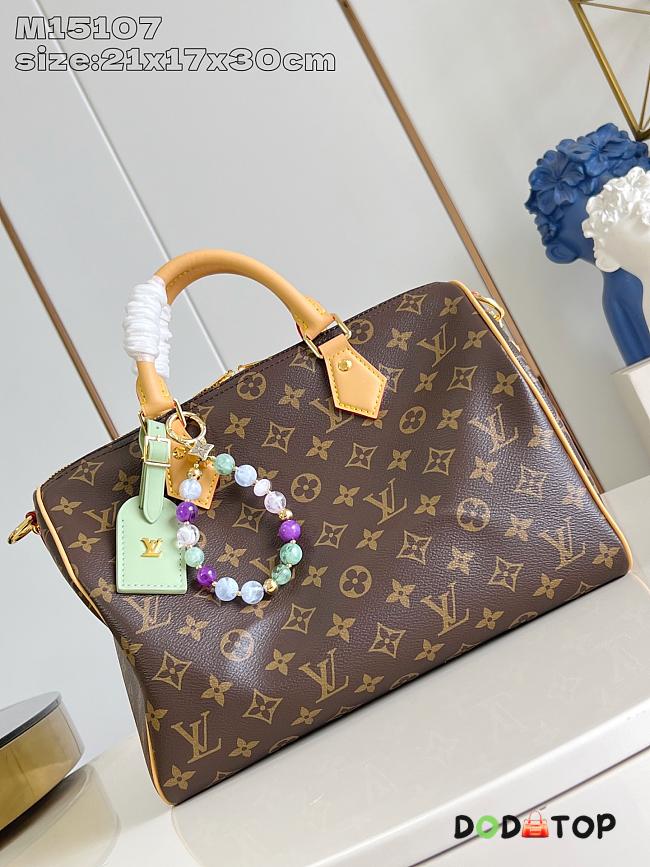 Louis Vuitton speedy soft 30 Boho bag size  21 x 17 x 30 cm - 1