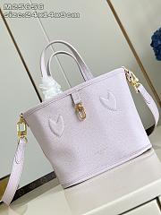 Louis Vuitton Neverfull Bandoulière Inside Out BB purple bag size 24x14x9cm - 4