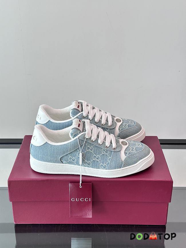 Gucci denim sneaker -02 - 1