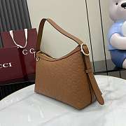 GG Emblem medium shoulder bag size 30x19x10cm - 5