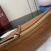 GG Emblem medium shoulder bag size 30x19x10cm - 3