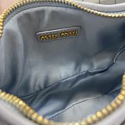 Miumiu gray Wander Hobo Bag Size  23x13x7cm - 6