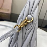 Miumiu gray Wander Hobo Bag Size  23x13x7cm - 5