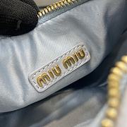 Miumiu gray Wander Hobo Bag Size  23x13x7cm - 3
