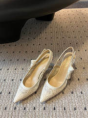 Dior J'Adior slingback pumps white - 5