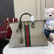 Gucci Savoy Medium Travel Bag green size W 48 cm x H 28 cm x D 18 cm - 5
