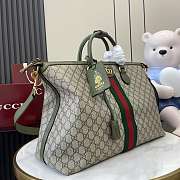 Gucci Savoy Medium Travel Bag green size W 48 cm x H 28 cm x D 18 cm - 4