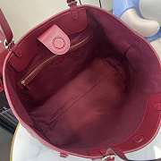 Gucci Large GG Emblem Tote Bag red size W 38 cm x H 25 cm x D 15 cm - 2