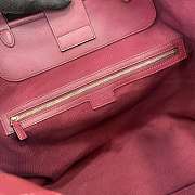 Gucci Large GG Emblem Tote Bag red size W 38 cm x H 25 cm x D 15 cm - 5