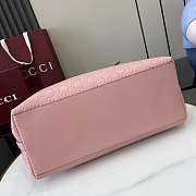 Gucci Large GG Emblem Tote Bag pink size W 38 cm x H 25 cm x D 15 cm - 5
