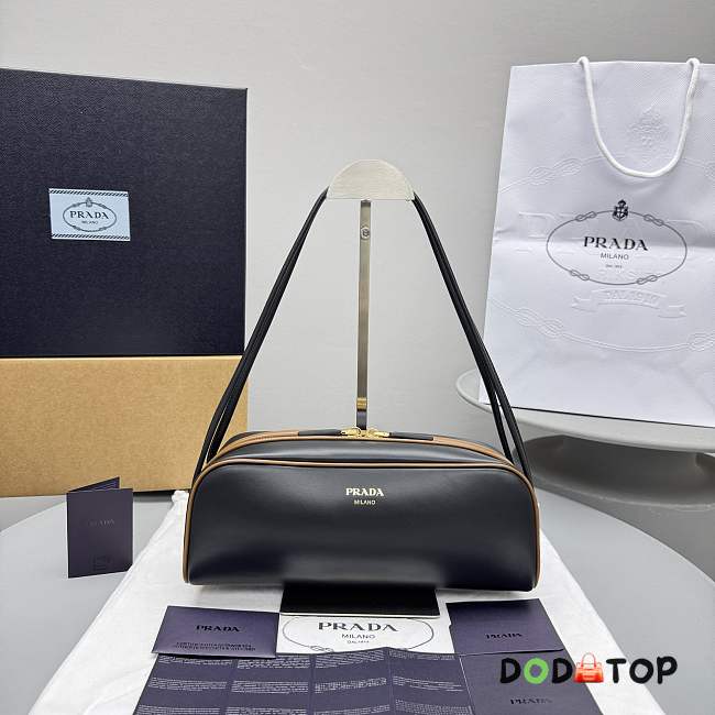 Prada Swing smooth leather shoulder bag Size 28×12×10cm - 1