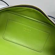 Prada Swing smooth leather shoulder green bag Size 28×12×10cm - 6