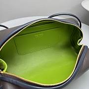 Prada Swing smooth leather shoulder green bag Size 28×12×10cm - 2