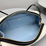 Prada Swing smooth leather shoulder blue bag Size 28×12×10cm - 3