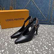 Louis Vuitton Escarpin ouvert Legacy black pump - 1
