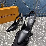 Louis Vuitton Escarpin ouvert Legacy black pump - 4