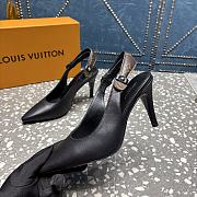 Louis Vuitton Escarpin ouvert Legacy black pump - 2