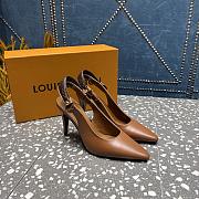 Louis Vuitton Escarpin ouvert Legacy pump brown - 2