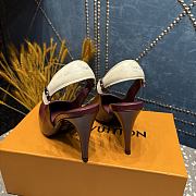 Louis Vuitton Escarpin ouvert Legacy pump red - 2