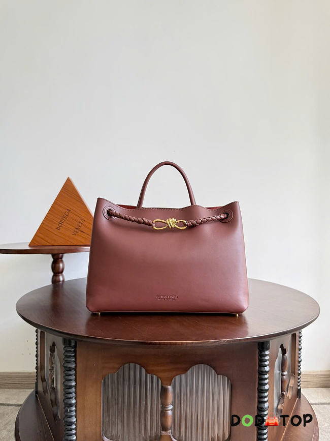 Bottega Veneta Large Andiamo bag red size 34x14x24.5cm - 1