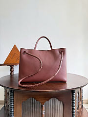 Bottega Veneta Large Andiamo bag red size 34x14x24.5cm - 3