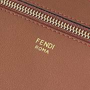 Fendi Small Roll Blue denim-effect FF jacquard reversible shopper size 22x14x18cm - 2