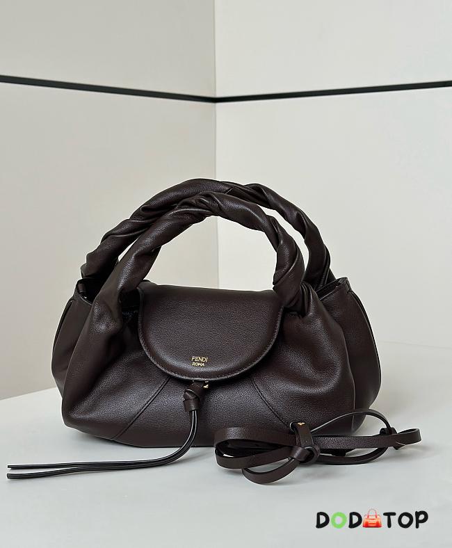 Fendi spy logo bag size 32x12x18cm - 1