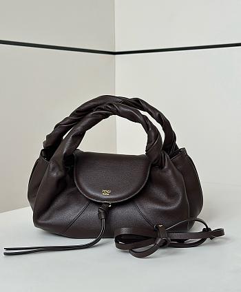 Fendi spy logo bag size 32x12x18cm