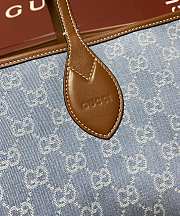 Gucci denim bag size 30.5x28x27 - 6