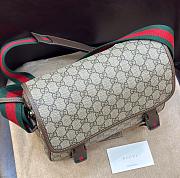 Gucci Supreme bag size 27x20x10cm - 4