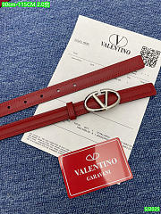 Vanlentino Belt 2cm red - AA - 4