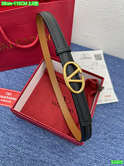 Vanlentino Belt 2cm red - AB - 1