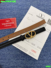 Vanlentino Belt 2cm red - AB - 3