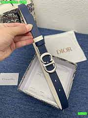 CD Belt 2cm blue  - 3