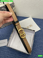 CD Belt 2cm brown - 4
